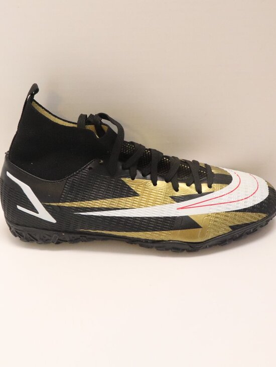Black Gold Men\'s High Top Turf Soccer Cleats Training Shoes Size Eu 44 Us 10.5 main image 13